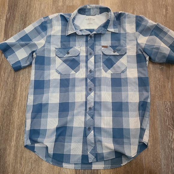 Orvis Other - Orvis Plaid Button Down Open Air Collection Shirt Mens Size Large